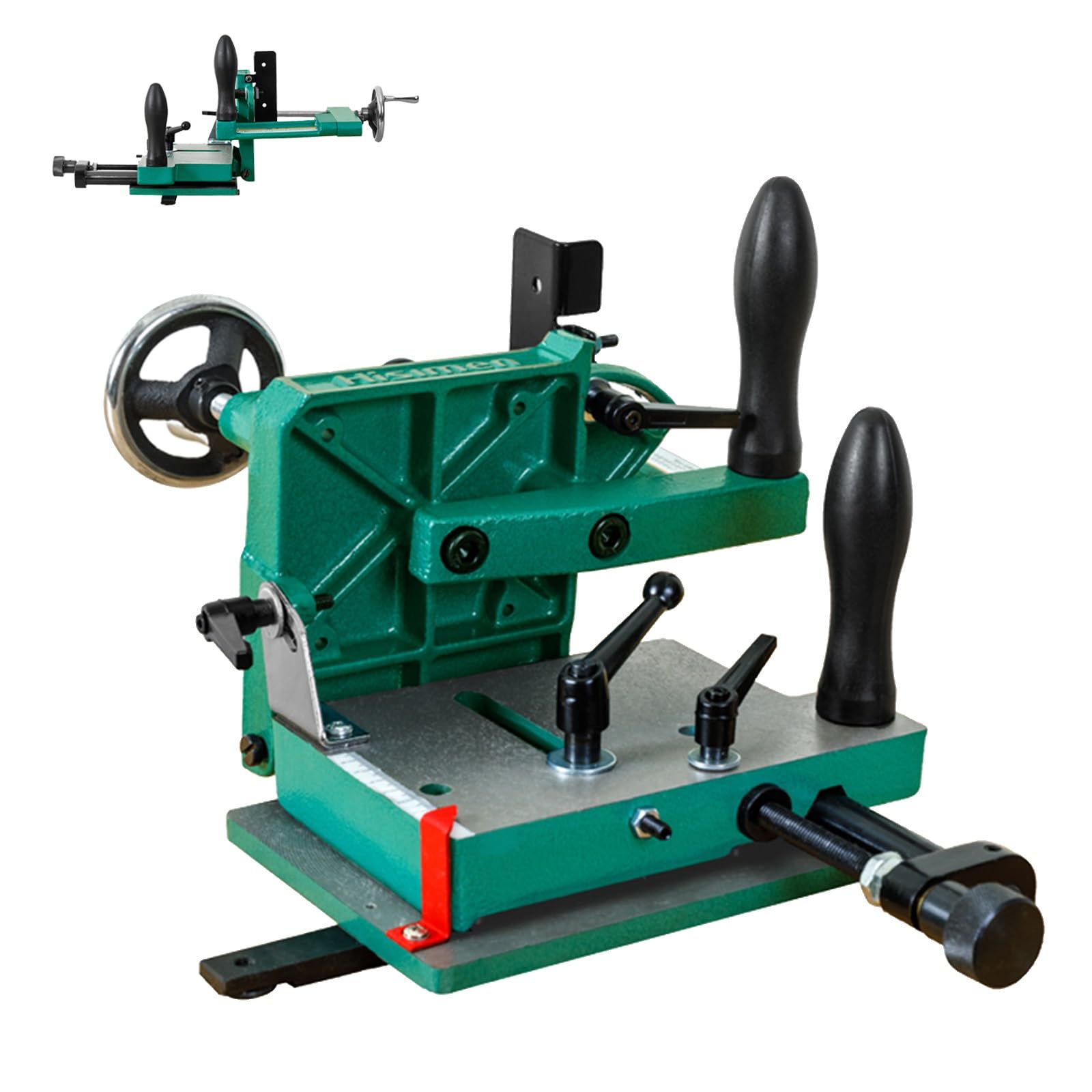 JXYQ Tenoning Machine with Adjustable Support Plate, Maximum Clamping 82.5mm, Precision Drilling Desktop Saw Taper Jig for Most Table Saws