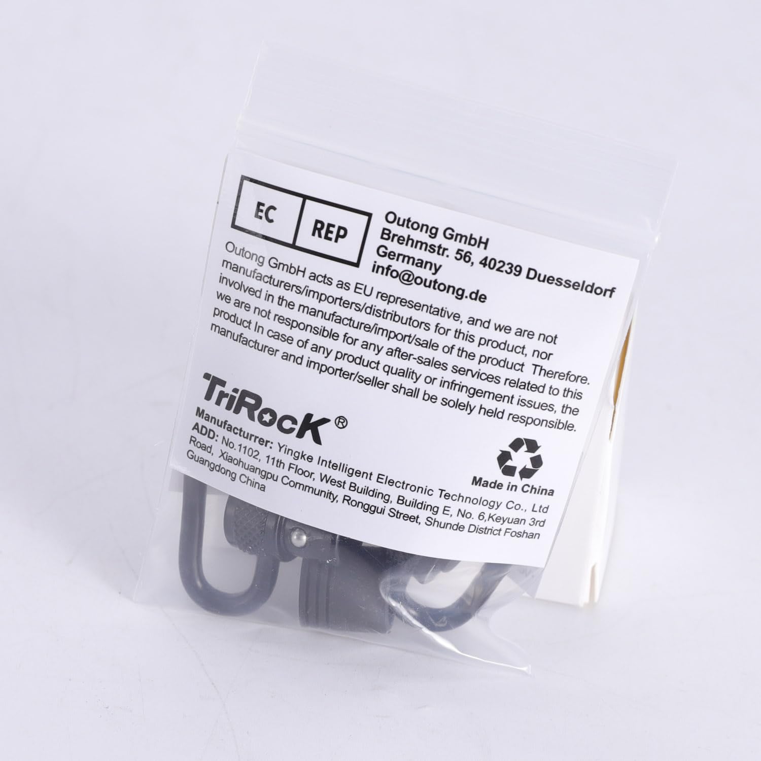 TRIROCK 2,5 cm Push Button Quick Release zdejmowany Sling Swivel Mount Tactical Sling QD adapter do pętli