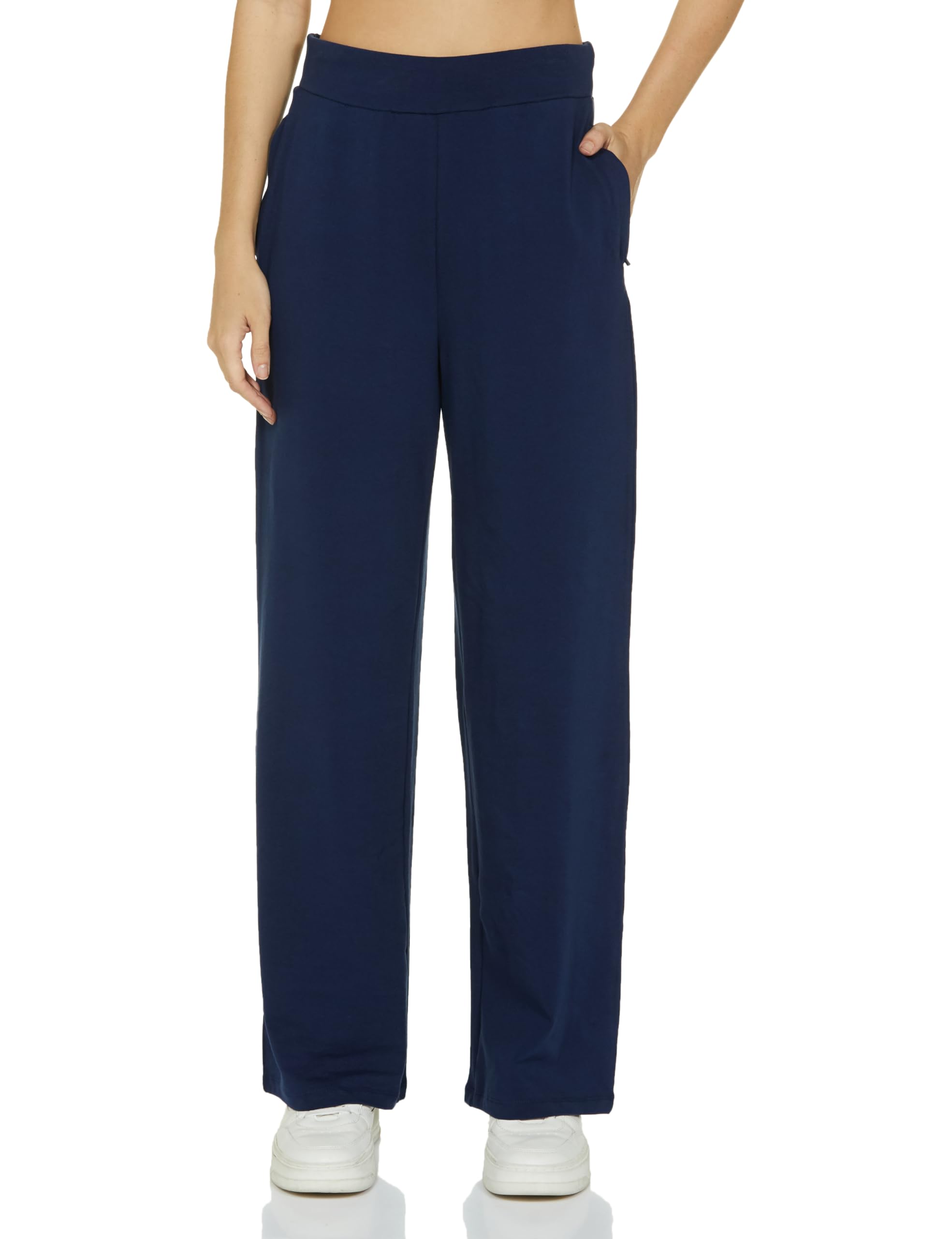blissclub Women High Rise Loose Pants-picture-48