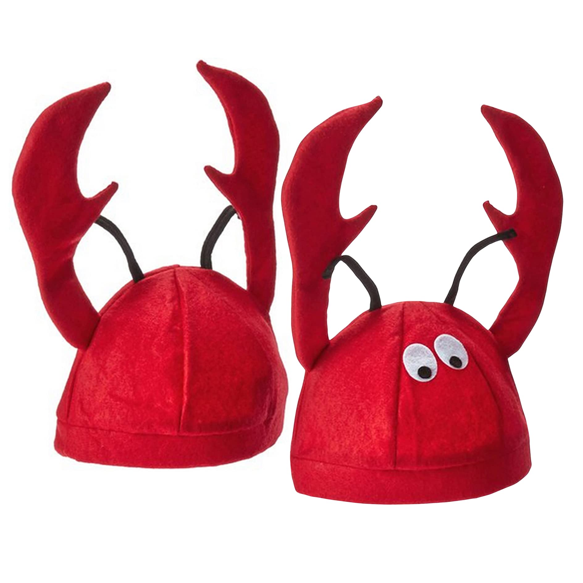 Funny Party Hats Crayfish Hats Crawfish Costume Hats Dress Up Theme Party Role-play Lobster Hat Cap for Adults