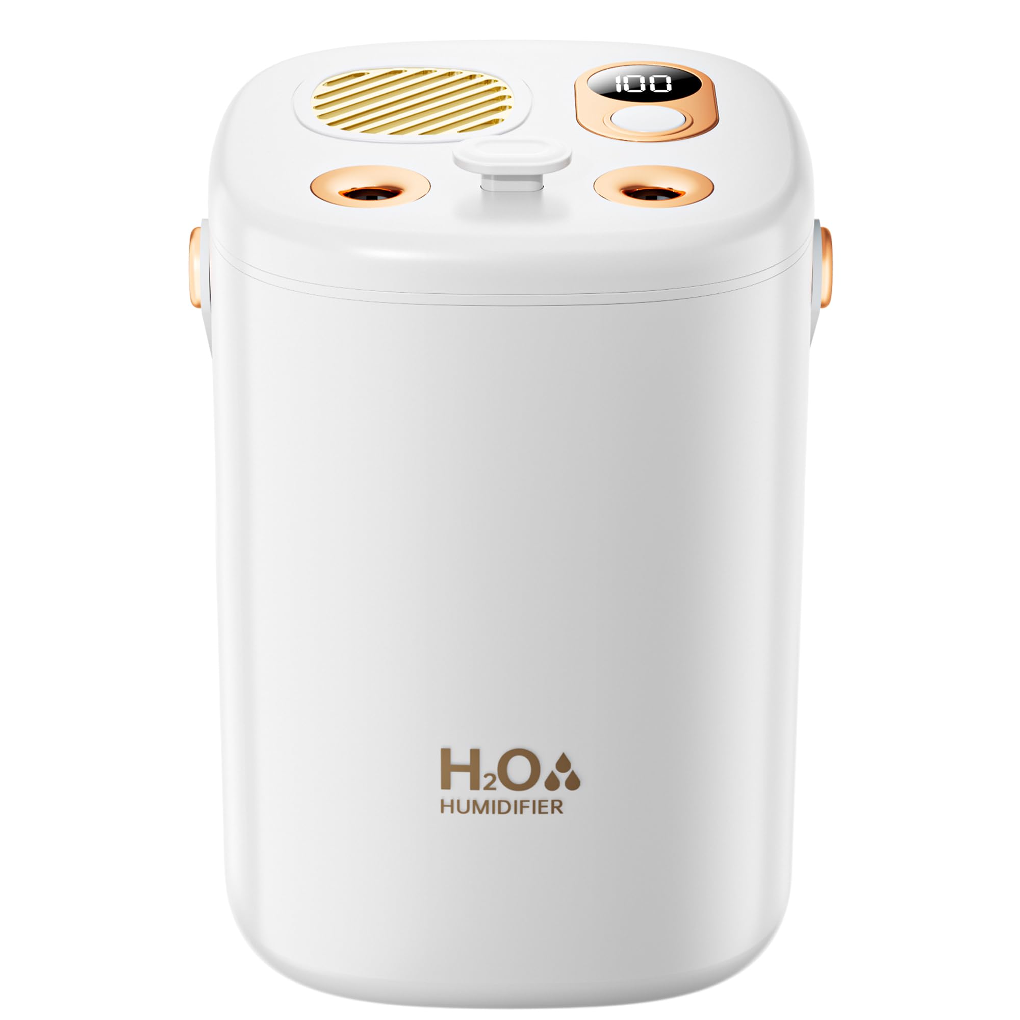 Photo 1 of 1L Cool Mist Ultrasonic Humidifier - Quiet Air Humidifier with Auto Shut-Off/Waterless Protection for Bedroom Home Office Plants, Small Large Capacity for Dry Air