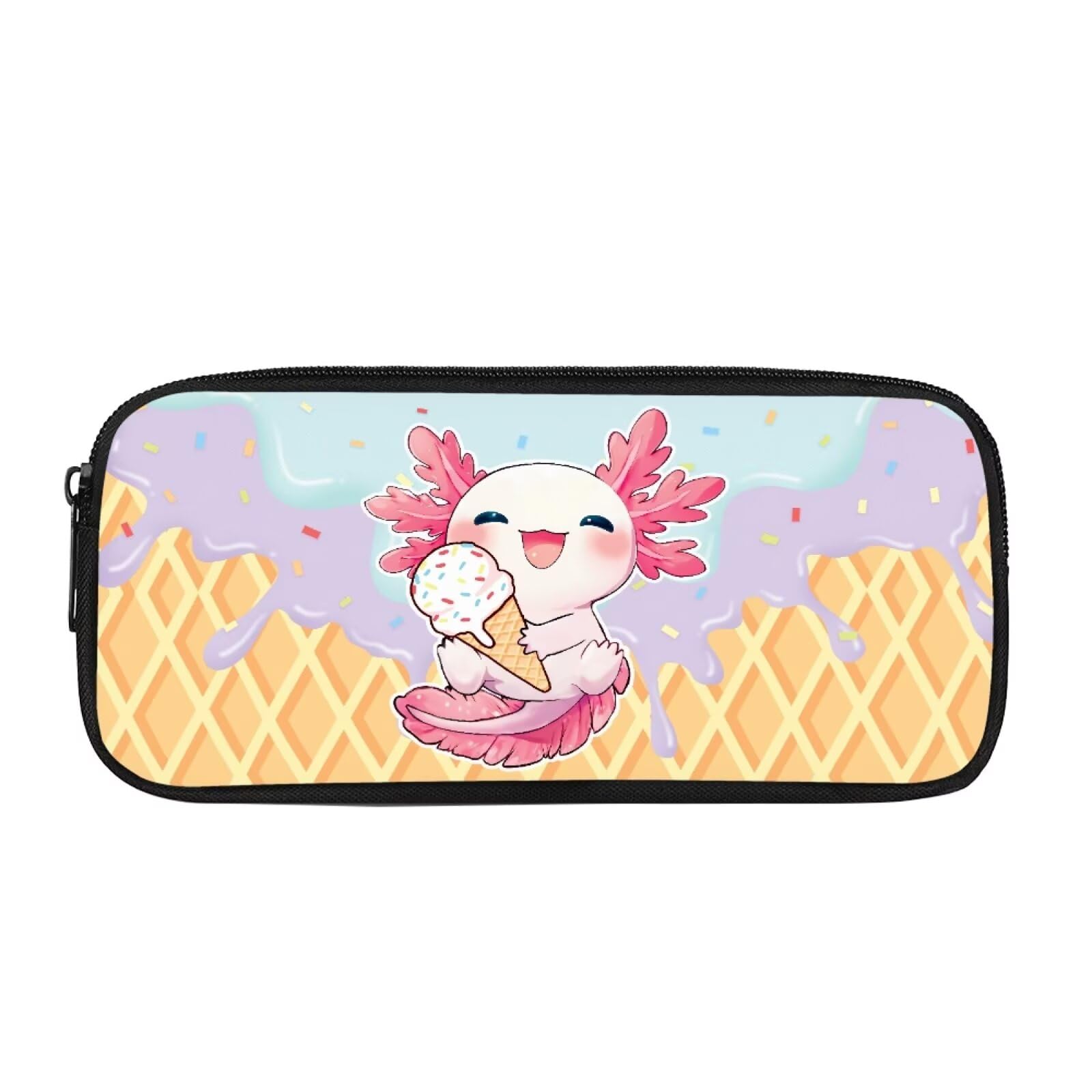 chaqlin Football Pencil Case for Kids Boys School, Big Capacity School Pencil Holder Cute Pen Box Children Kids School Stationery Bags Football Desk Organizer School Supplies โ image 1