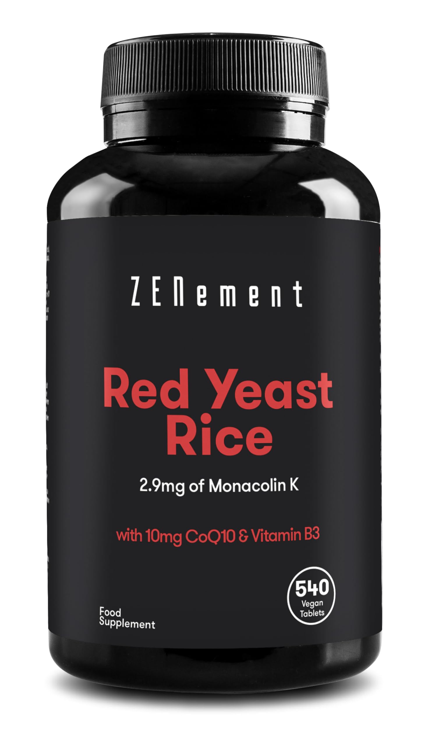 Buy Red Yeast Rice, 540 Vegan s, with CoQ10 and B3 Cholesterol