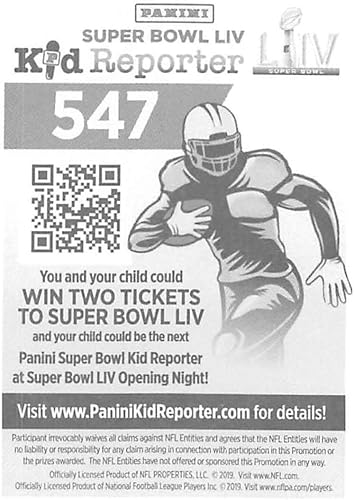 Miniatura 2 de 2019 NFL Football Panini Album Sticker #547 Chris Lidstrom Atlanta Falcons NFL Football Draft Rookie (2 inches Wide X 2 1/4 Inch Tall Individual