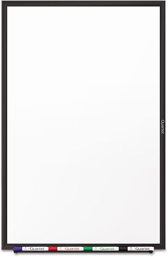 Miniatura 7 de Quartet S537B Classic Series - Pizarra de borrado en seco de melamina, 72 x 48 pulgadas, superficie blanca, marco negro