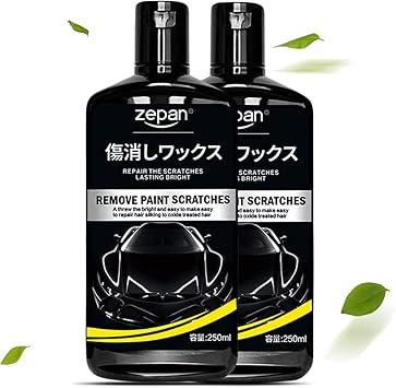 Amazon Co Jp 2個セット Zepan コンパウンド 液体 カーワックス 傷消し ガラスコーティング剤 車 傷消し 補修用品 お手入れ用品 車用ボディ補修ツール 修復剤 きず消しランキング きず消し 洗車用品 液体 耐久 バイク 自転車 車 バイク
