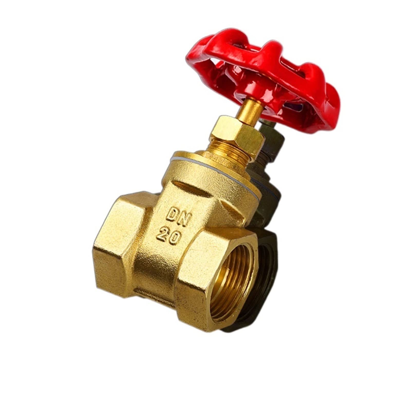 1/2 virgoletta; 3/4 Citazione; 1 quot; Valvole a saracinesca in rame DN15 DN20 DN25 Valvola di commutazione valvola dell'acqua Adattatore for irrigazione con filettatura interna pezzo(G1 DN25)