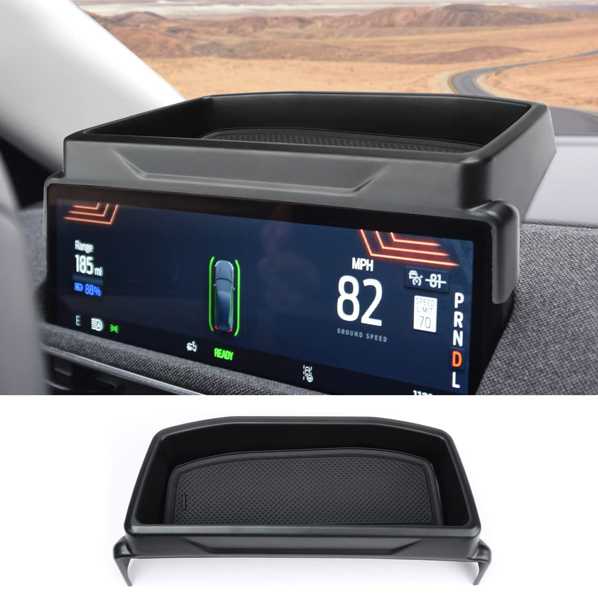 Buy MARCHFA Center Console Dash Organizer Compatible for Mustang Mach E