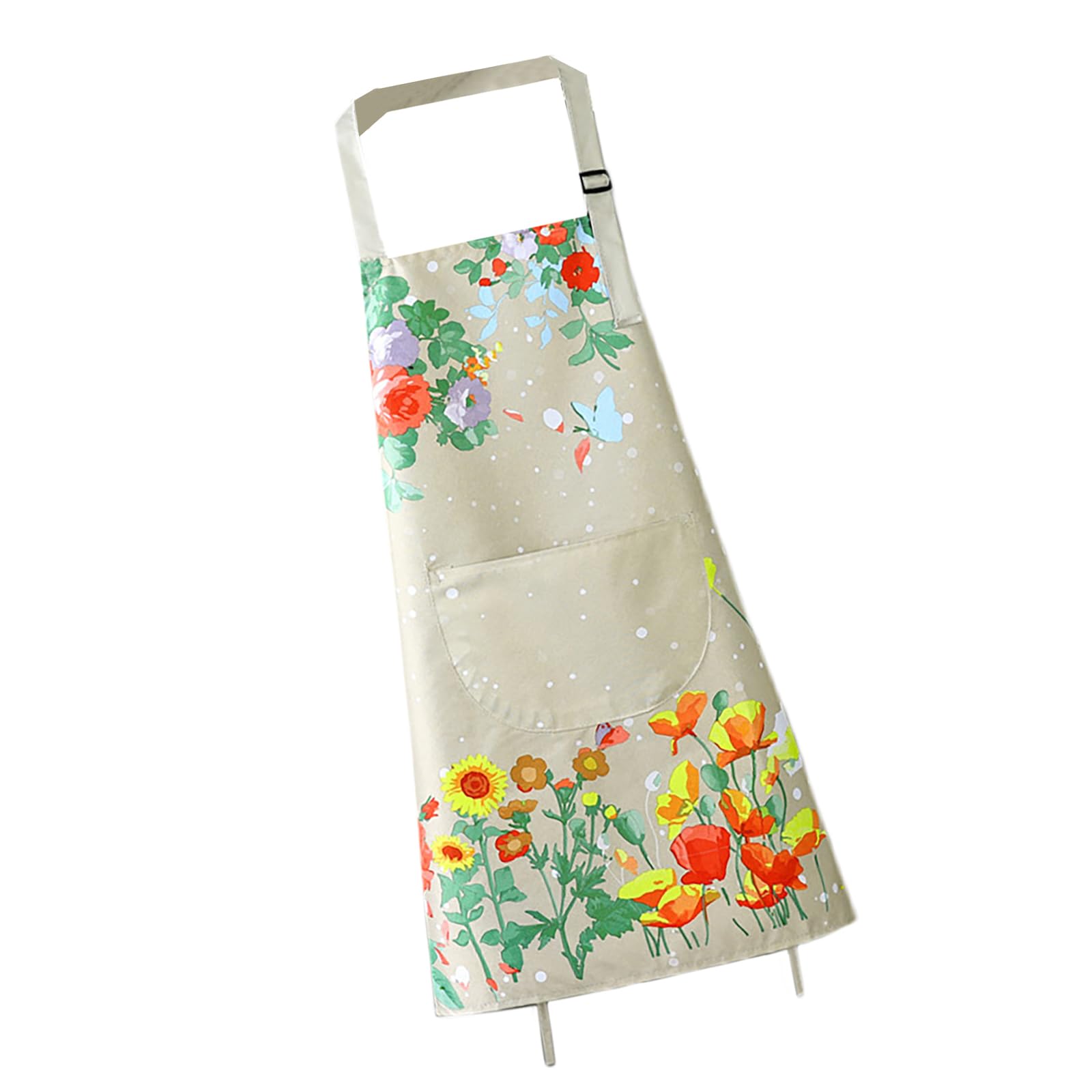 Tsophreniq Apron for Kitchen Cooking and Restaurant Use PVC Waterproof Cooking Easy to Clean Restaurant Staff