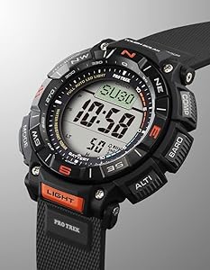 Casio PRG340 Series | Pro Trek | 100 Meter Water Resistance | Compass | Alt/Baro-Thermo | Tough Solar Power | 1-100 SEC Stopwatch | Countdown Timer | World Time