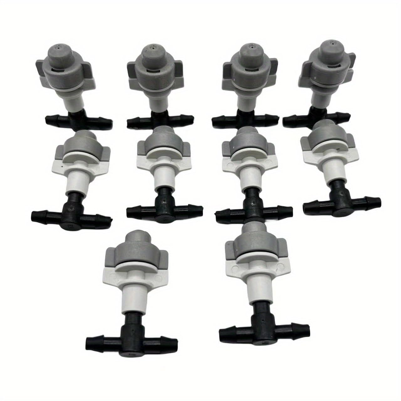 10 Set 360 Degree Misting Nozzle Irrigation, Sprinklers Sprayer for Garden Irrigation System, Micro Sprayer Refraction Automizing Drippers (WP41-1)