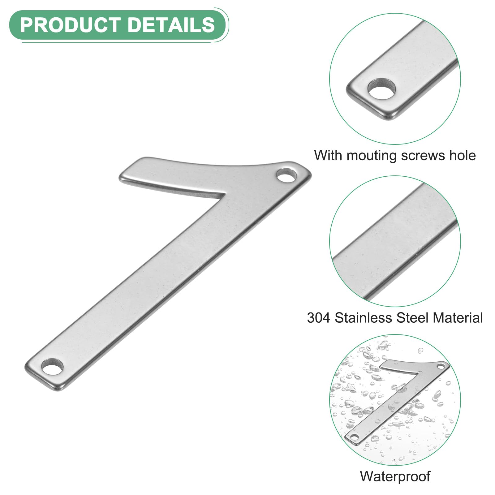 M METERXITY 1-Pack House Number - Image 2