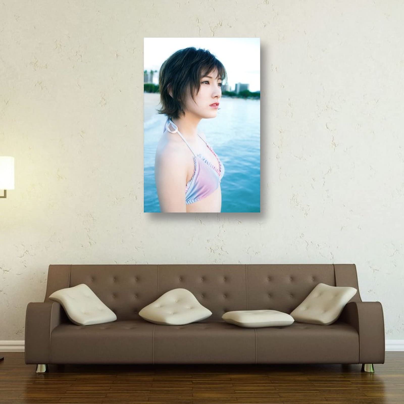 Amazon.co.jp: AKB48岡田奈々水着写真清純セクシーポスター壁の絵 印刷