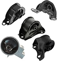 Vista 64 de Conjunto de soportes hidráulicos de motor y transmisión TRQ para Mercedes Benz C280 CLK320 E320