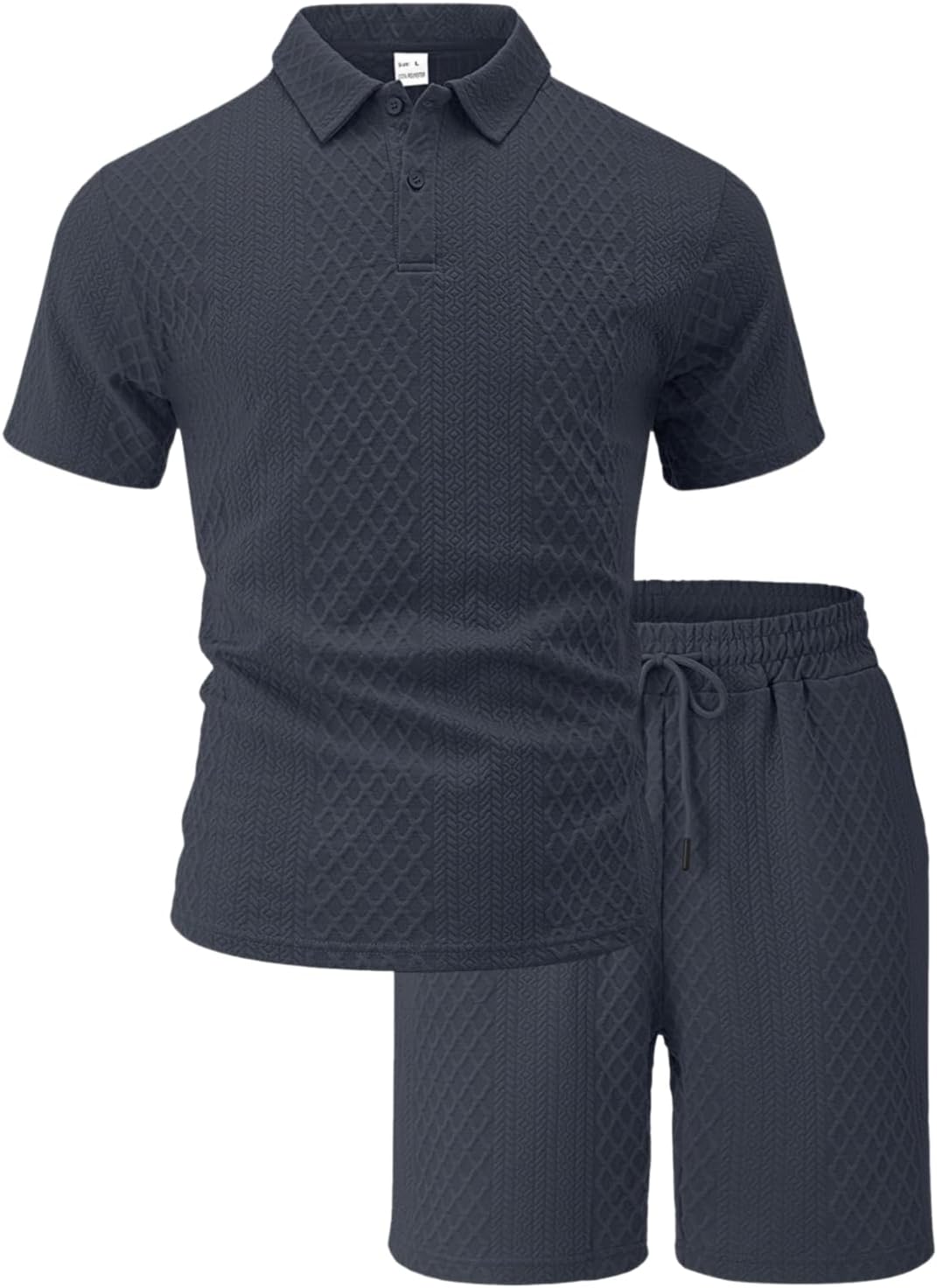 Men's Casual Shorts Cargo Pocket Drawstring Bottoms Loose Fit Summer Pants