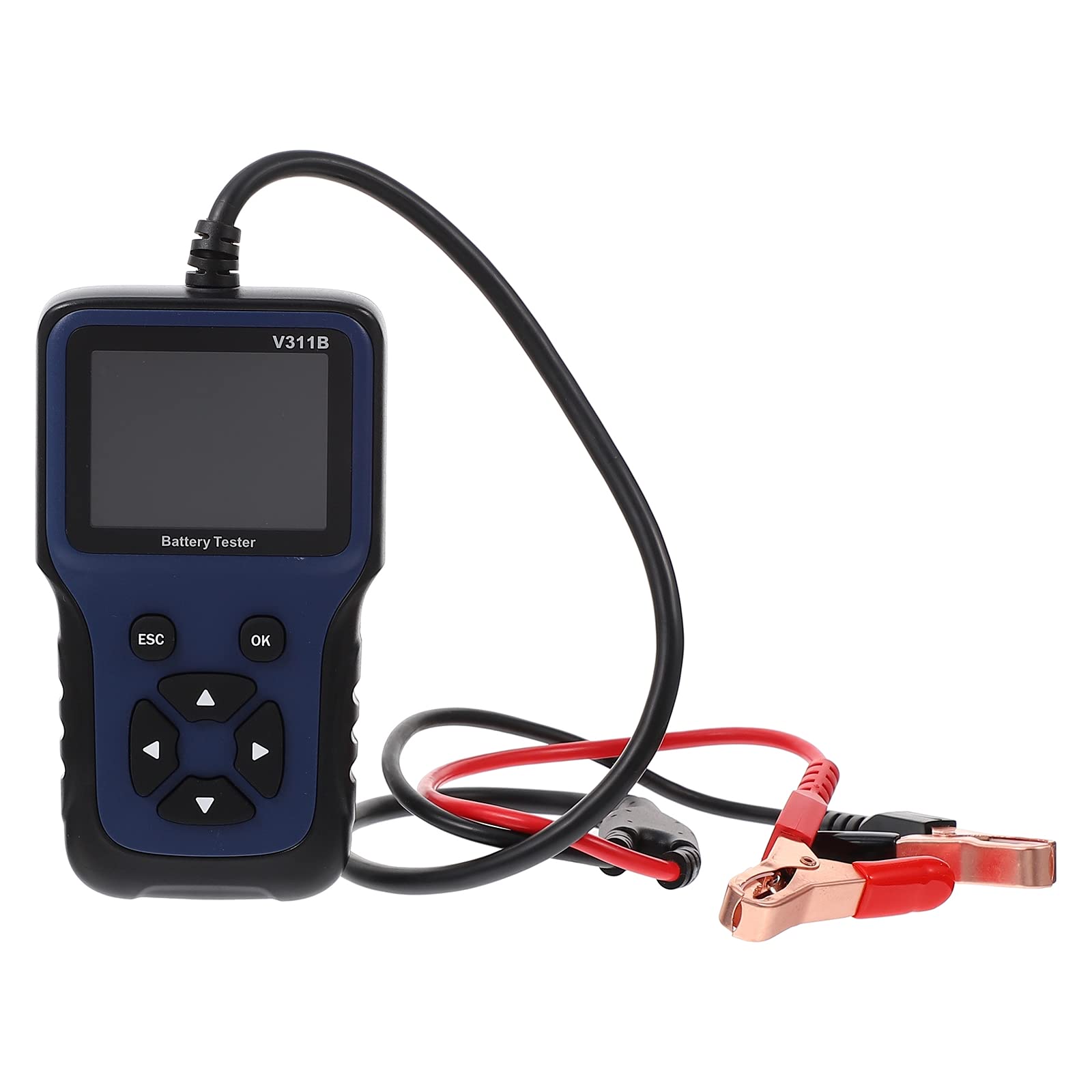 Testeur de Batterie Auto Professionnel Compact avec Impression Durable et Portable pour Diagnostic Voiture et Alimentation Électrique