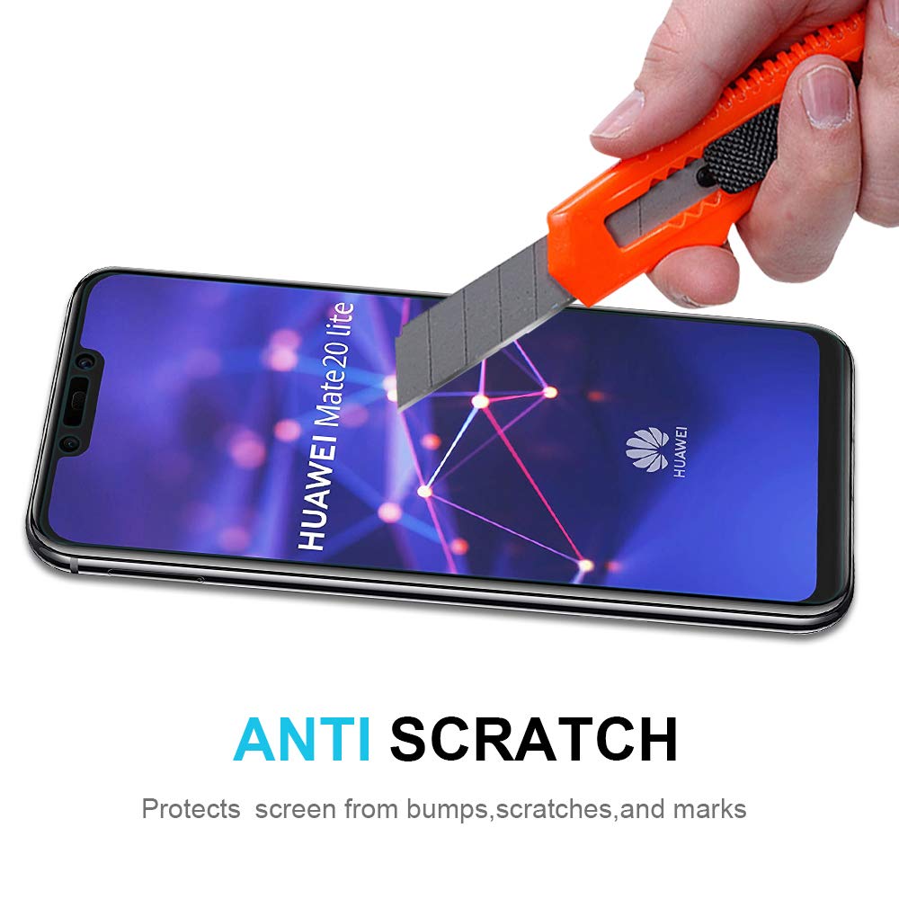 Pellicola Protettiva Dipos Per Huawei Mate 20 Lite: 2 Pezzi, Cristallo Trasparente