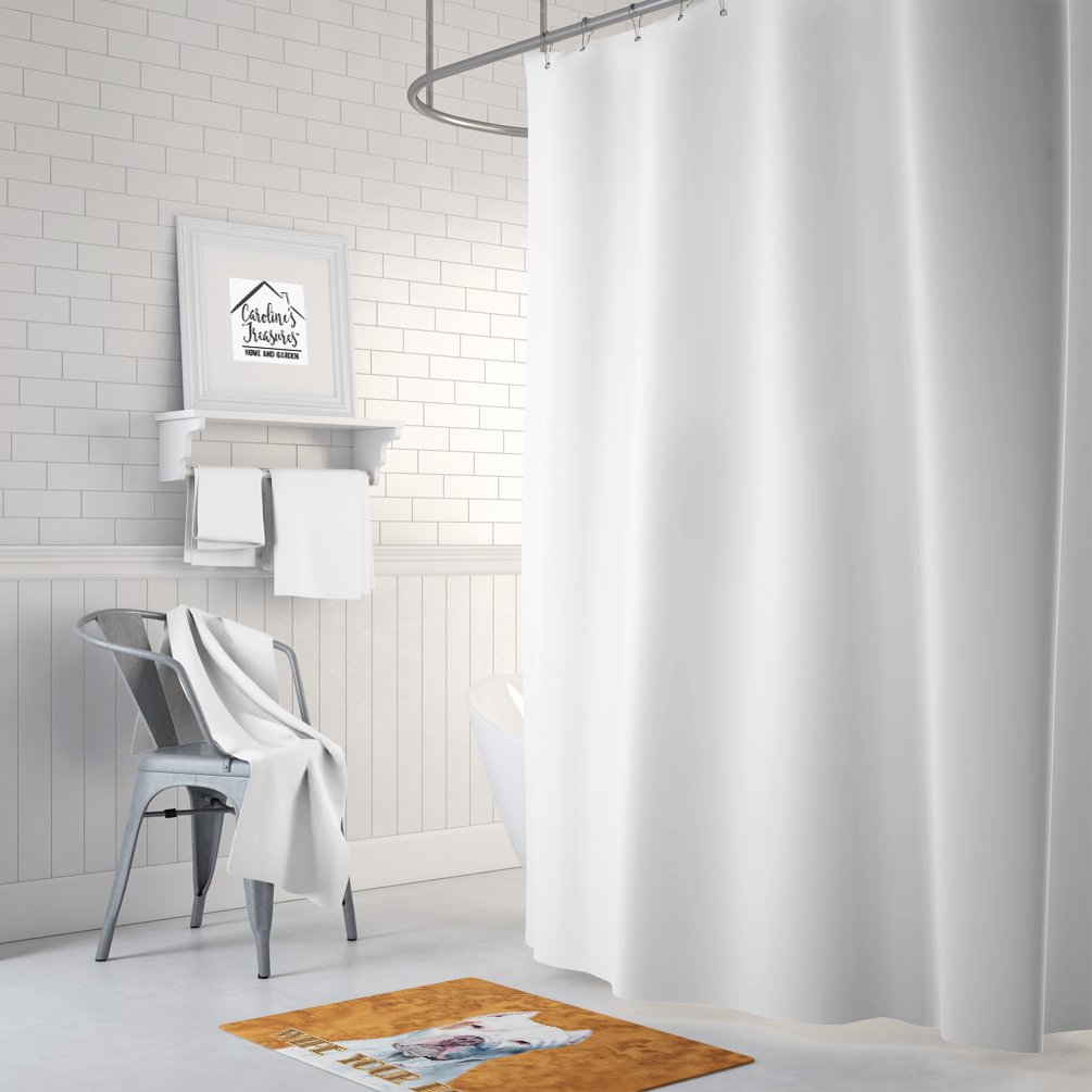 Caroline's Treasures Pit Bull Wipe Your Paws Floor Mat, 19