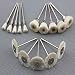 Luoke Rotary Tools Supplies, Bristle Wheel Brushes for Dremel Accessories (White)