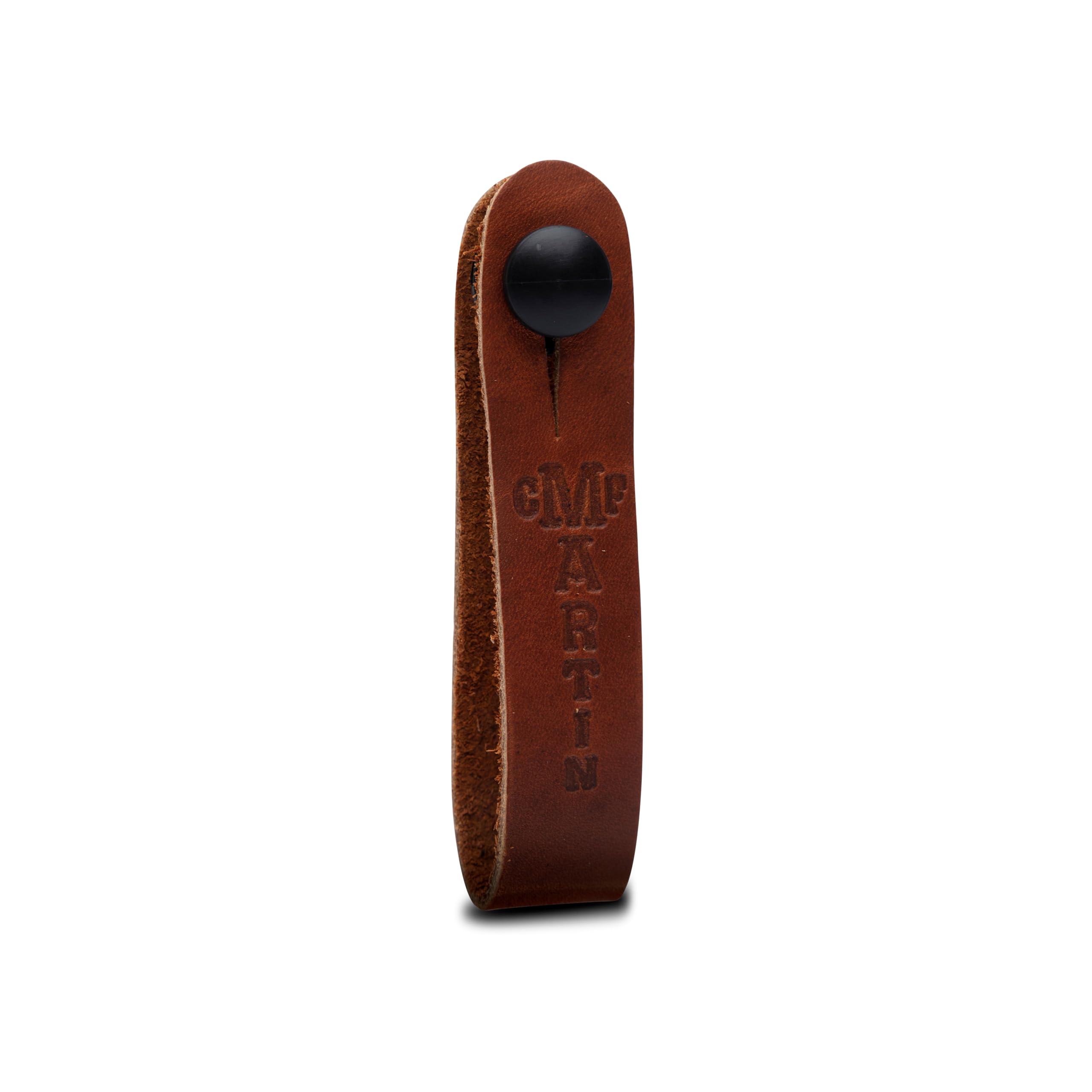 Martin Leather Headstock Tie for Acoustic Guitar Strap (Brown)
