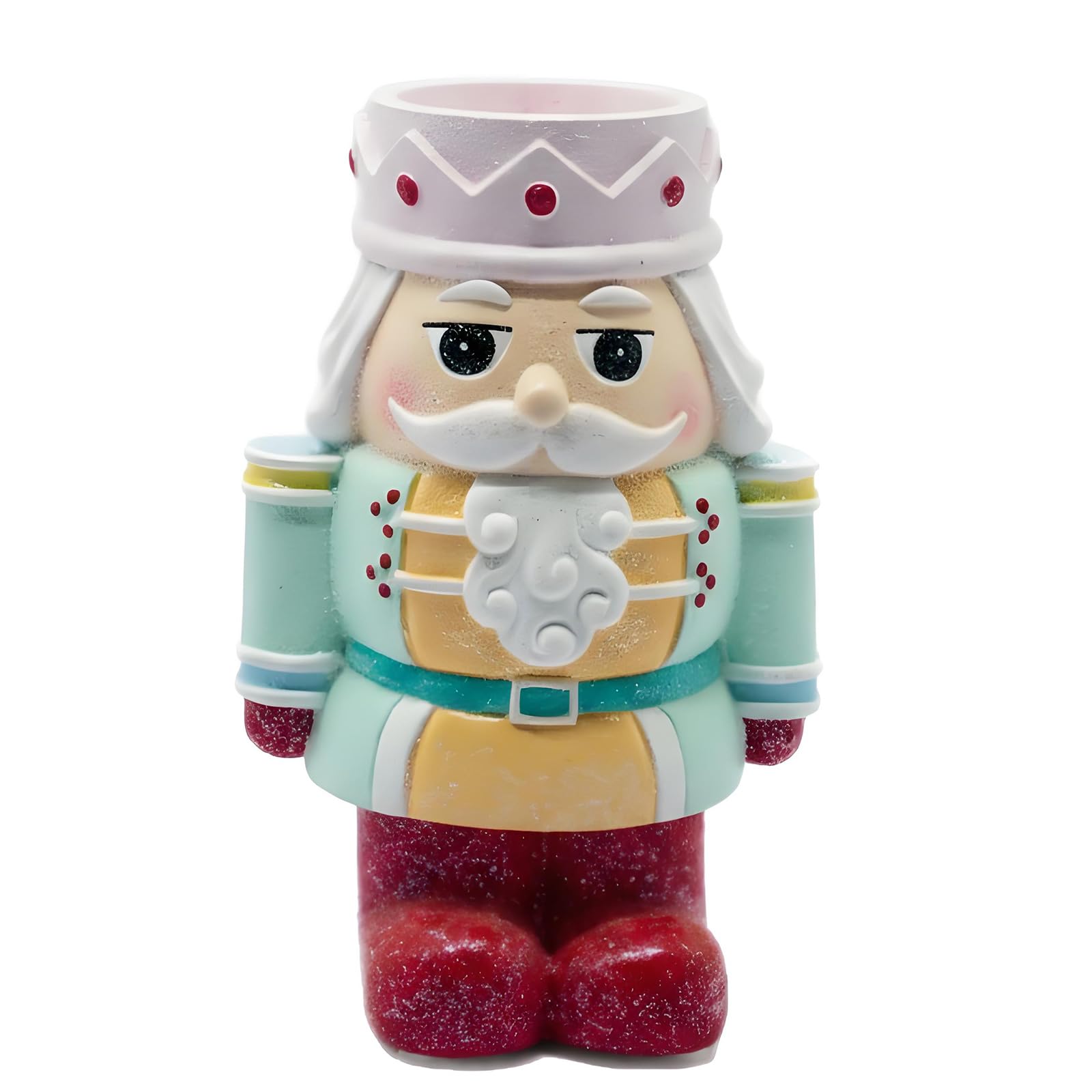Elnwnnkc Christmas Tabletop Character Holder in Resin for Mantel Shelf Accent and Holiday Dining Table Decor Display Festive Stand Holiday Centerpiece Decor Shelf Accent Winter Table Display Home