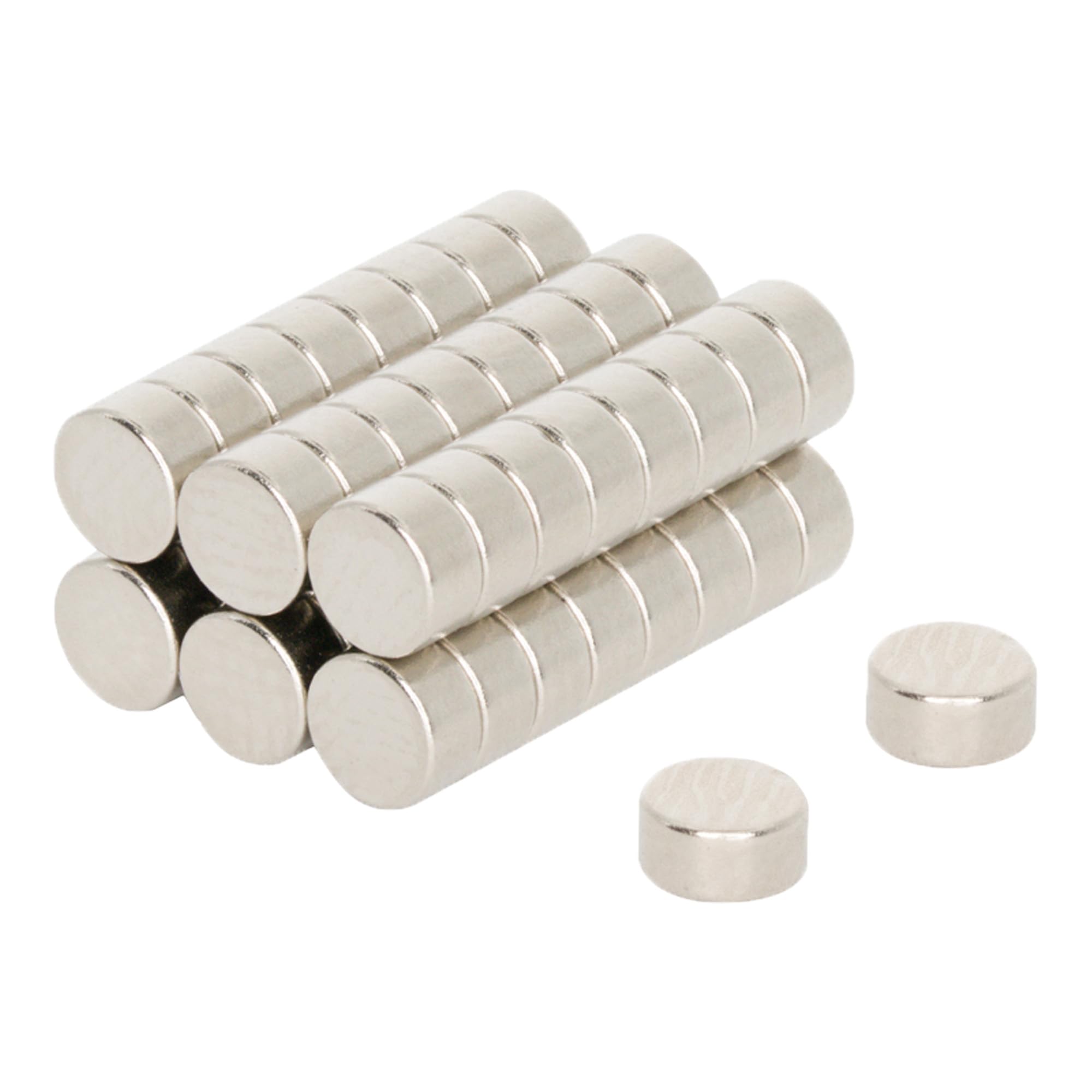 N35 Neodymium Magnet for Arts, Crafts, Model Making, DIY, Hobbies, Science, Office and Home - 3mm dia x 1.5mm thick - 0.18kg Pull - Pack of 50