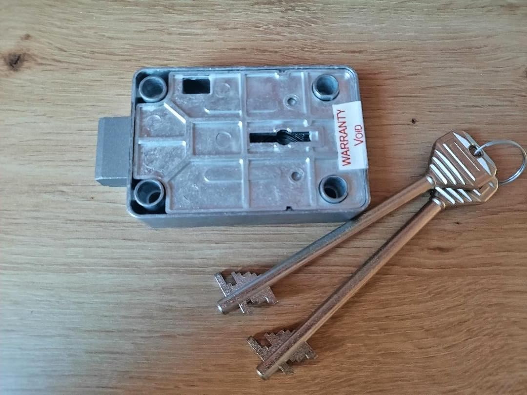 Lowe & Fletcher 3012 Safe Lock 1 VDS Class 1/2 Keys 120mm