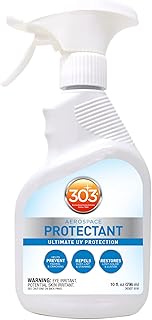 303 Aerospace Protectant – UV Protection – Repels Dust, Dirt, & Staining – Smooth Matte Finish – Restores Like-New Appearance – 10 Fl. Oz. (30307CSR)