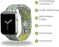Vista 27 de Silicone Sport Watchband Compatible with Apple Watch