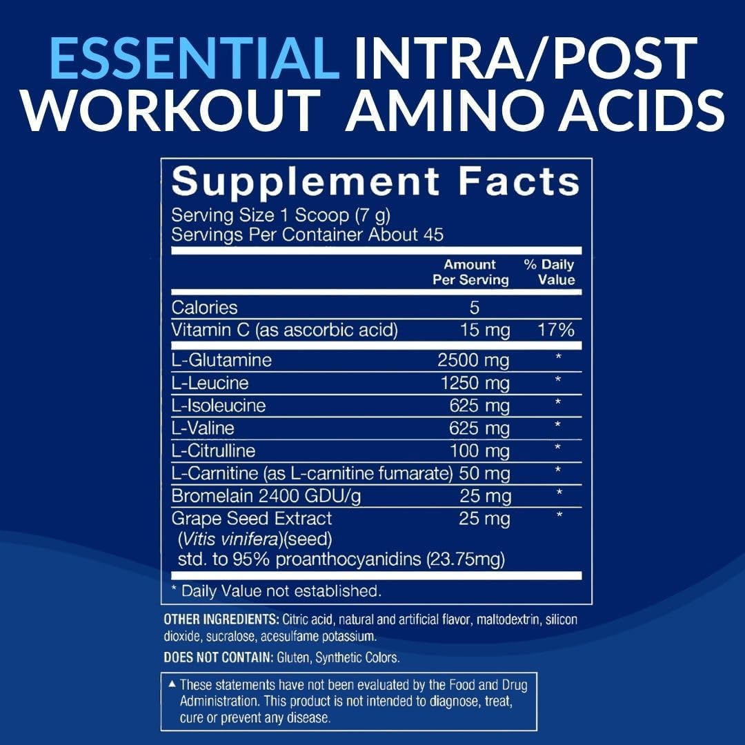 BodyTech Critical Aminos XT Powder, Fruit Punch, 15.9 Oz, 45 Servings image 3