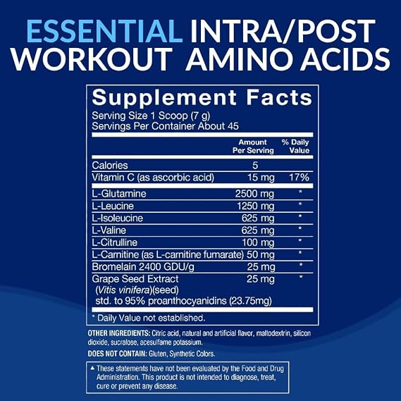 BodyTech Critical Aminos XT Powder, Fruit Punch, 15.9 Oz, 45 Servings