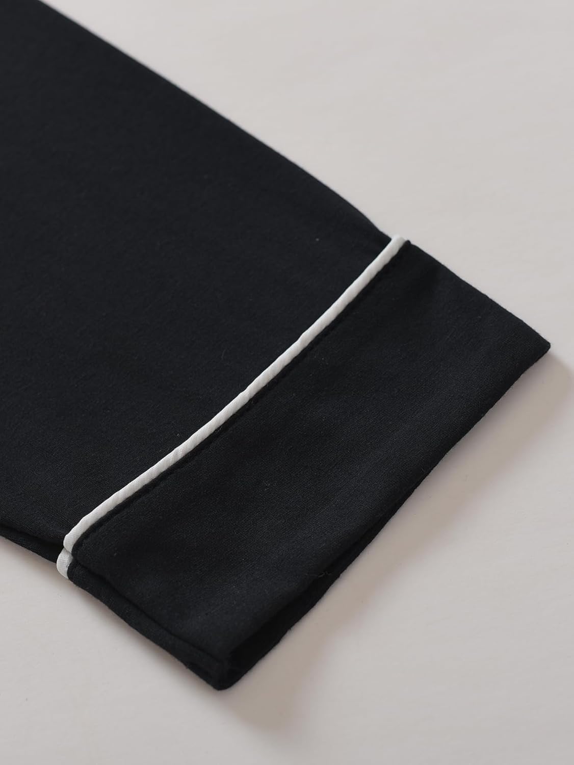 Latuza Women's 2 Pack Viscose Pajama Top Long Sleeve Button Down Shirt - Image 5