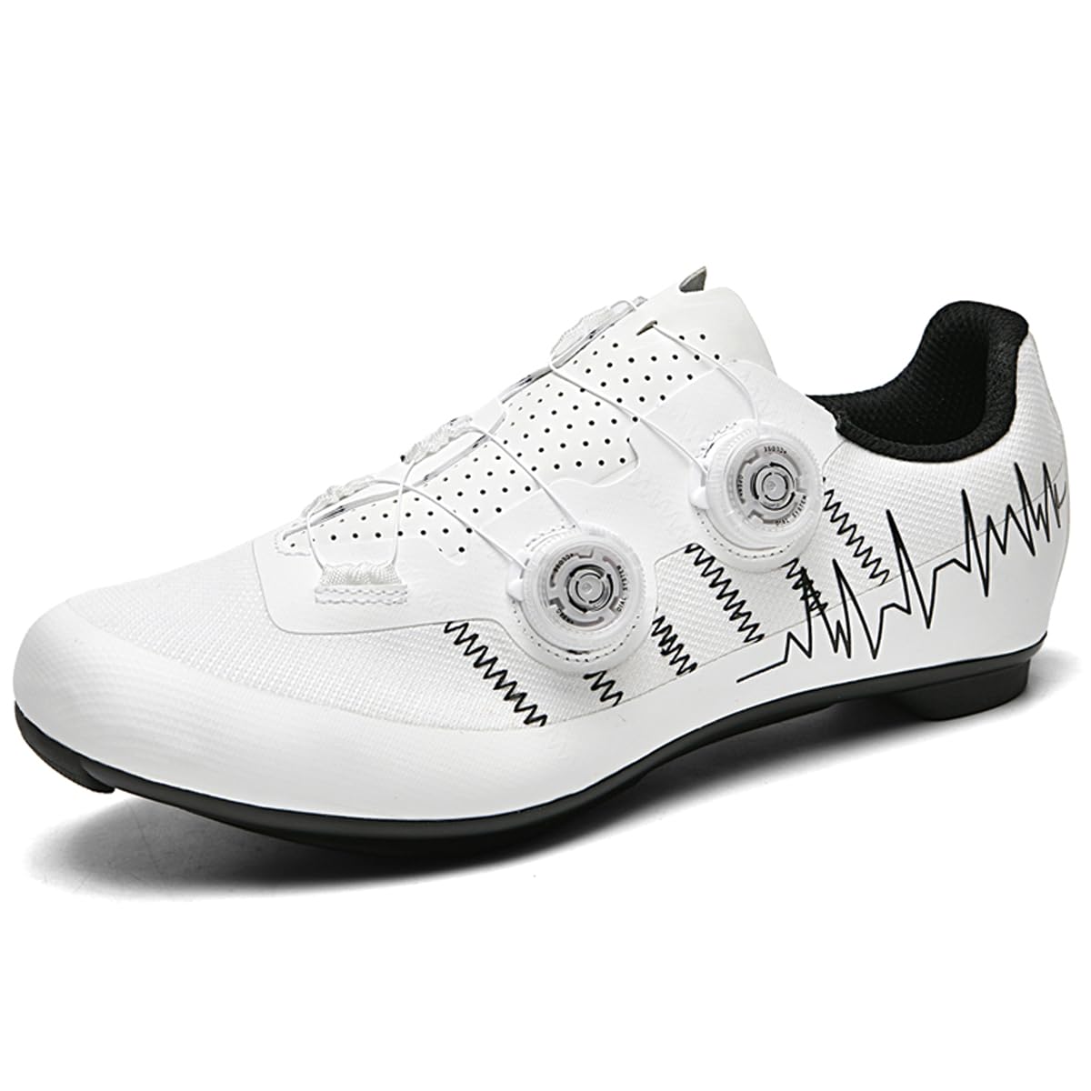 Scarpe Ciclismo Strada Uomo Donna, Scarpe Bici da Corsa Compatibili con Peloton &Look Arc Delta Scarpa da Bicicletta Traspiranti