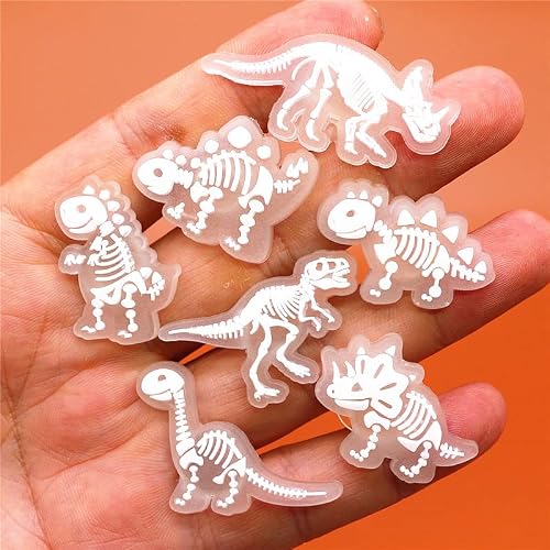 Pequano Dinosaur Shoe Charms Decoration With 1 Bracelets,Charms For Boys Pvc Pins Decoration For Clog Shoes Bracelets Dinosaurs Themed Party Favor #TOP6
