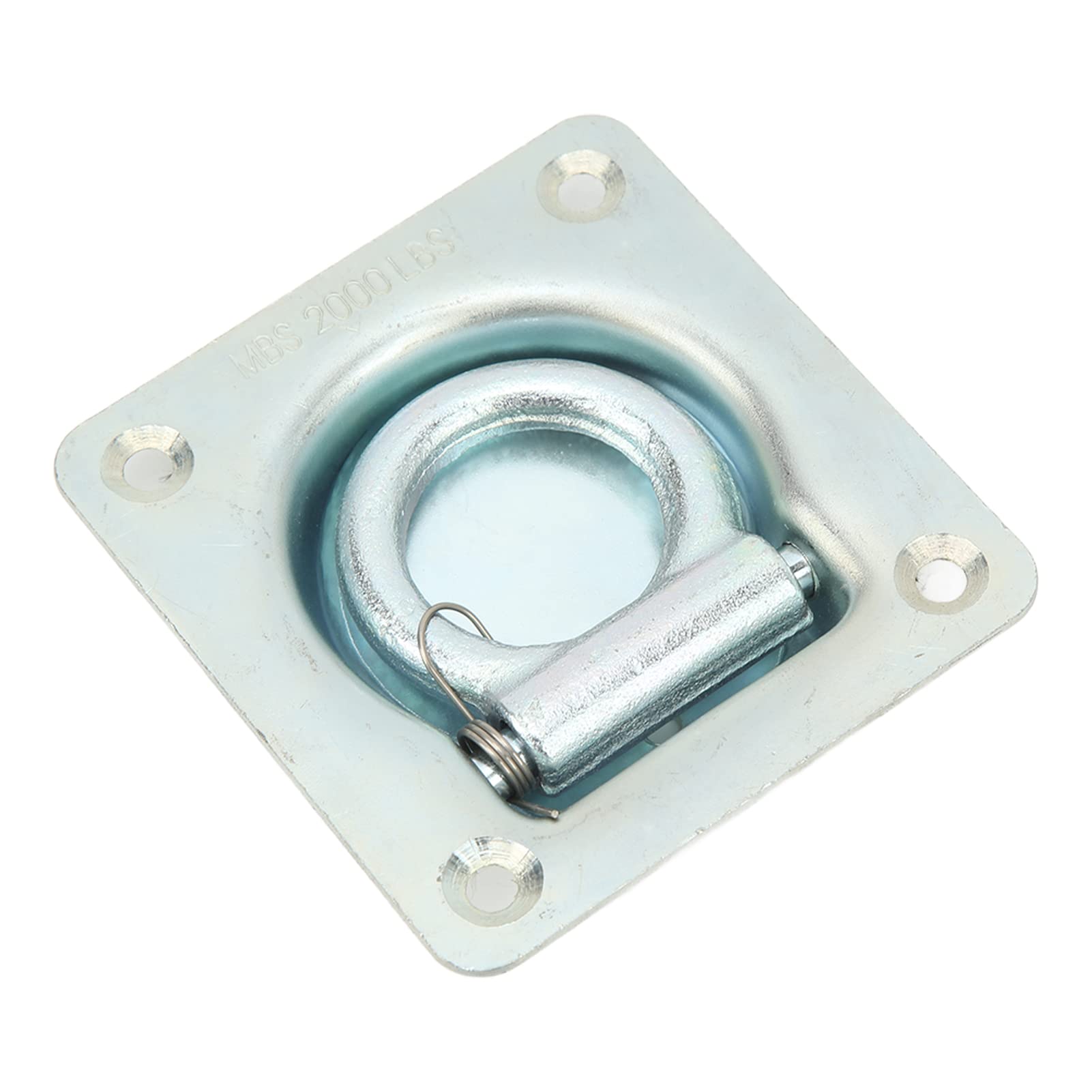 Tie Down D Rings, 4 szt. Wpuszczana Lina Przyczepy pierścień ze Stali Nierdzewnej 2000lb Maksymalna Siła Zrywająca Zaczepy Przyczepy do Przyczep Dostawczych