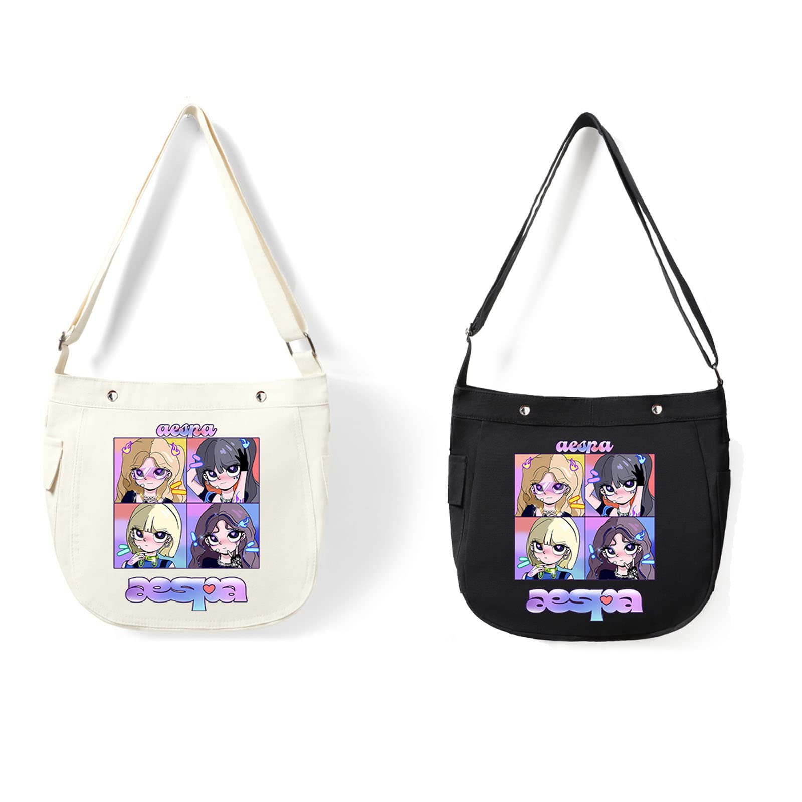 Amazon.co.jp: BANGXIONG aespa Kpop 周辺 ショルダーバッグ エスパ 