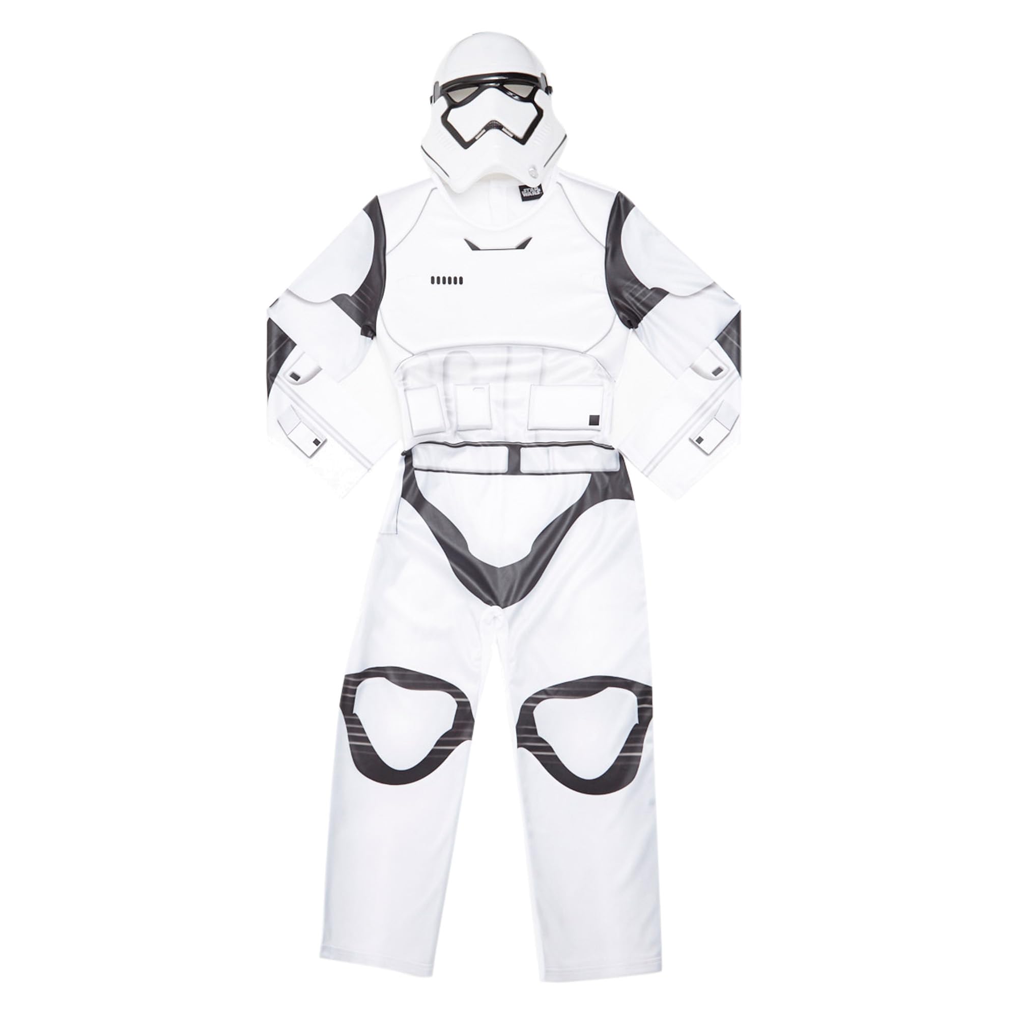 Star Wars Boys Deluxe Stormtrooper Costume (13-14 Years) (White/Black)