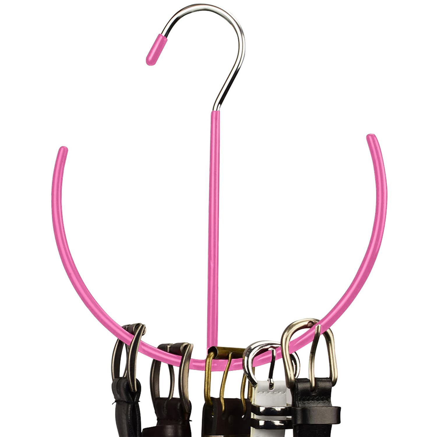 EASYVIEW Belt Scarf Hanger Space Saving Organizer Hanging Multi Purpose Ties Shoe Rack Gym Bag Organizer Closet Organization