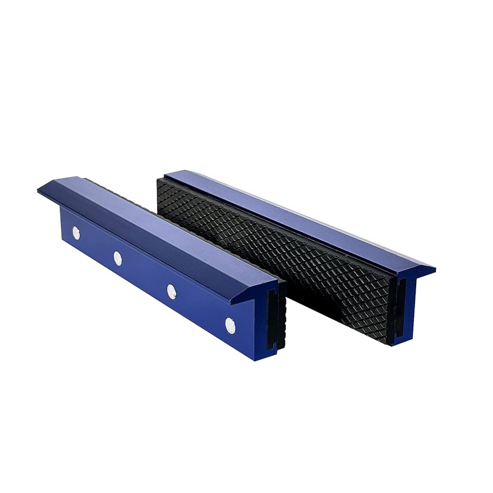 Oniissy 1Pair Magnetic Vise Jaws Soft Vice Jaws Pads Covers