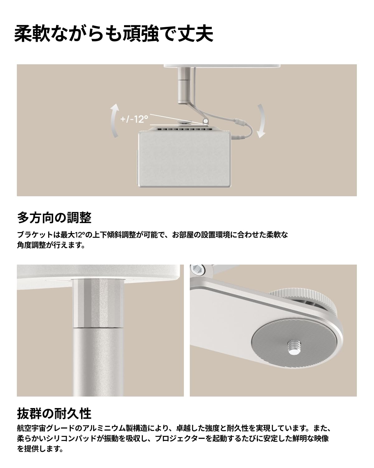 Amazon | XGIMI プロジェクター 天吊金具 最大荷重6KG Horizon Sリーズ