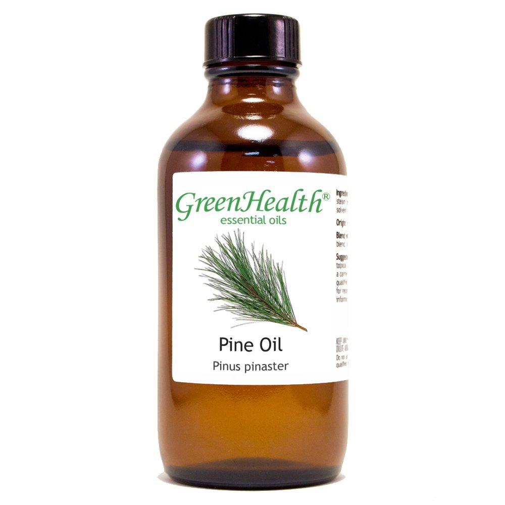 Pine Scotch Essential Oil – 4 fl oz (118 ml) Glass Bottle w/Cap – 100% Pure Essential Oil – GreenHealth