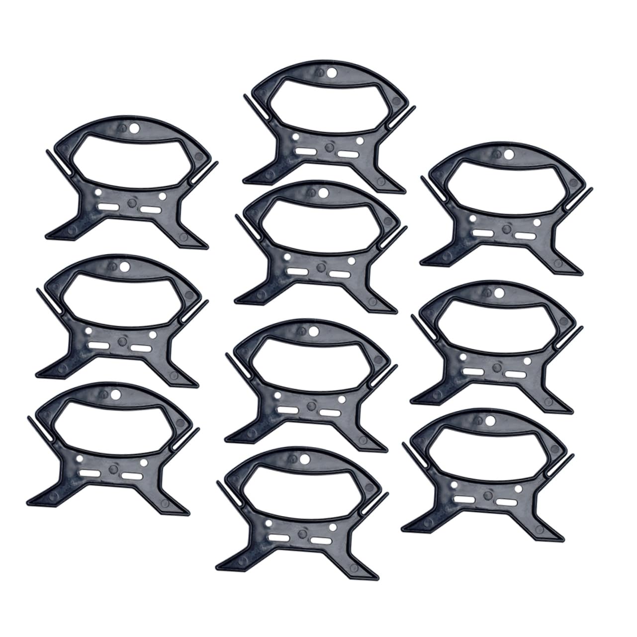 Housoutil 10-pack Extension Cord Organizer Reel Cord Winder Tool for String Lights Ropes Sturdy Wire Winder Reel