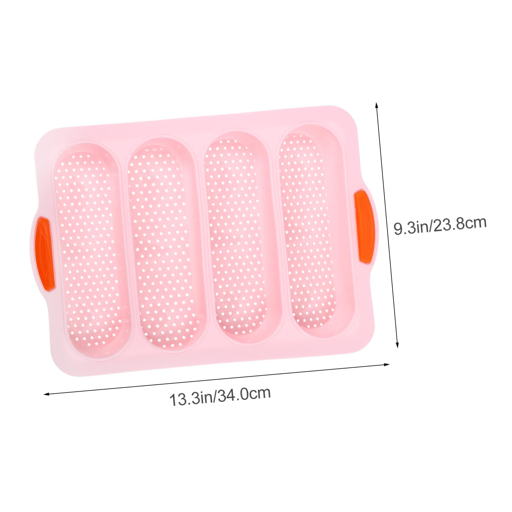 ABOOFAN Non Stick Silicone Baking Tray for French Bread Slot Pan for Home and Bakery Use for Making Baguettes Cakes and Biscuits