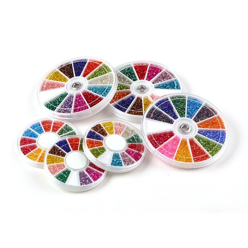 300 piezas cuentas para atar moscas 3mm 12 colores miniatura 6