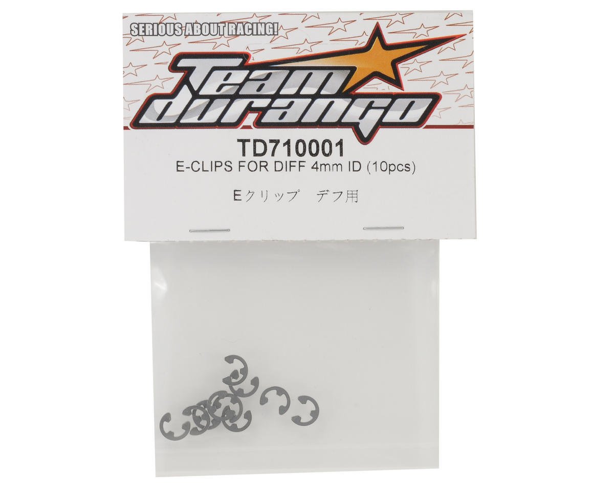 Team Durango TD710001 E-Clips 4mm ID (10)