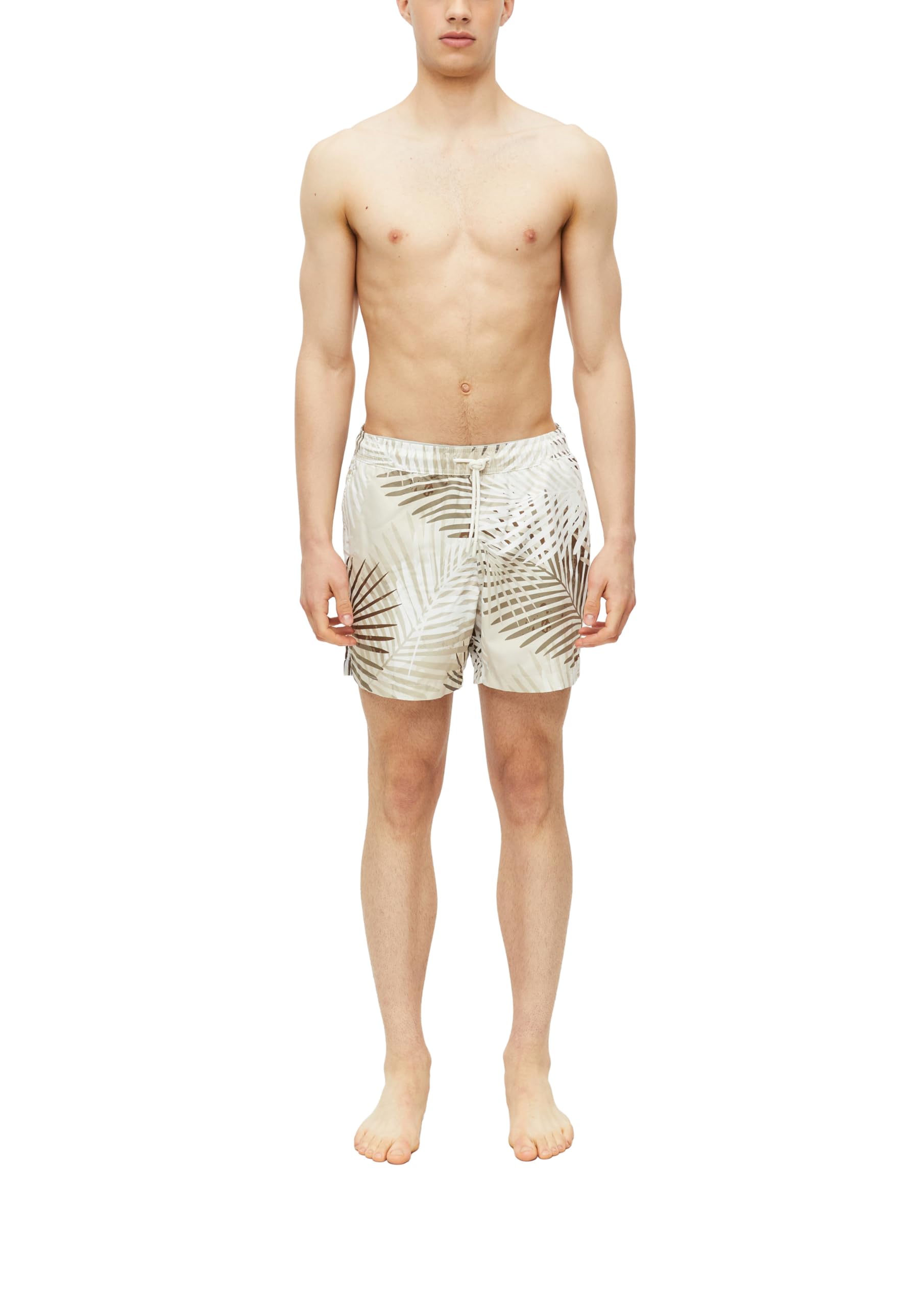 s.Oliver Men's 2179310 Swimming Shorts (Pack of 1), Brown, 3XL