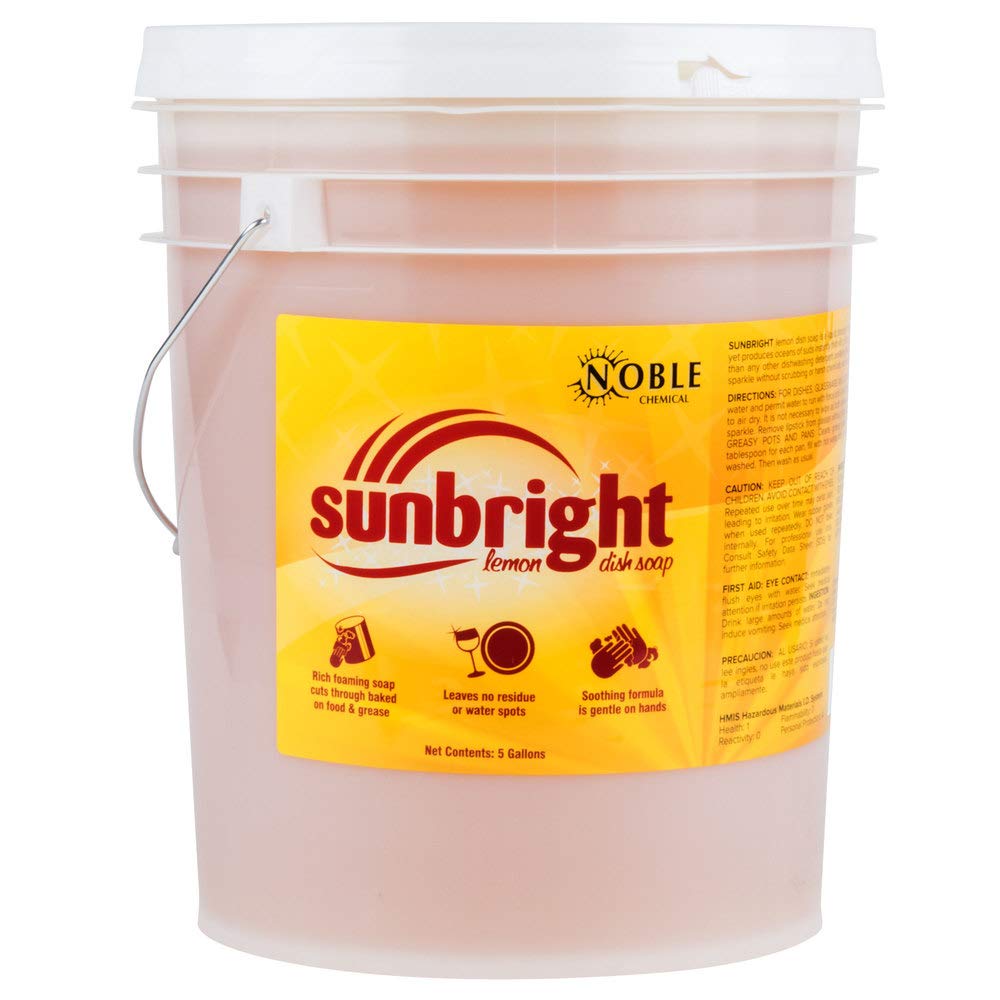Noble Chemical Sunbright 5 Gallon 640 oz Liquid Dish Soap Count 1