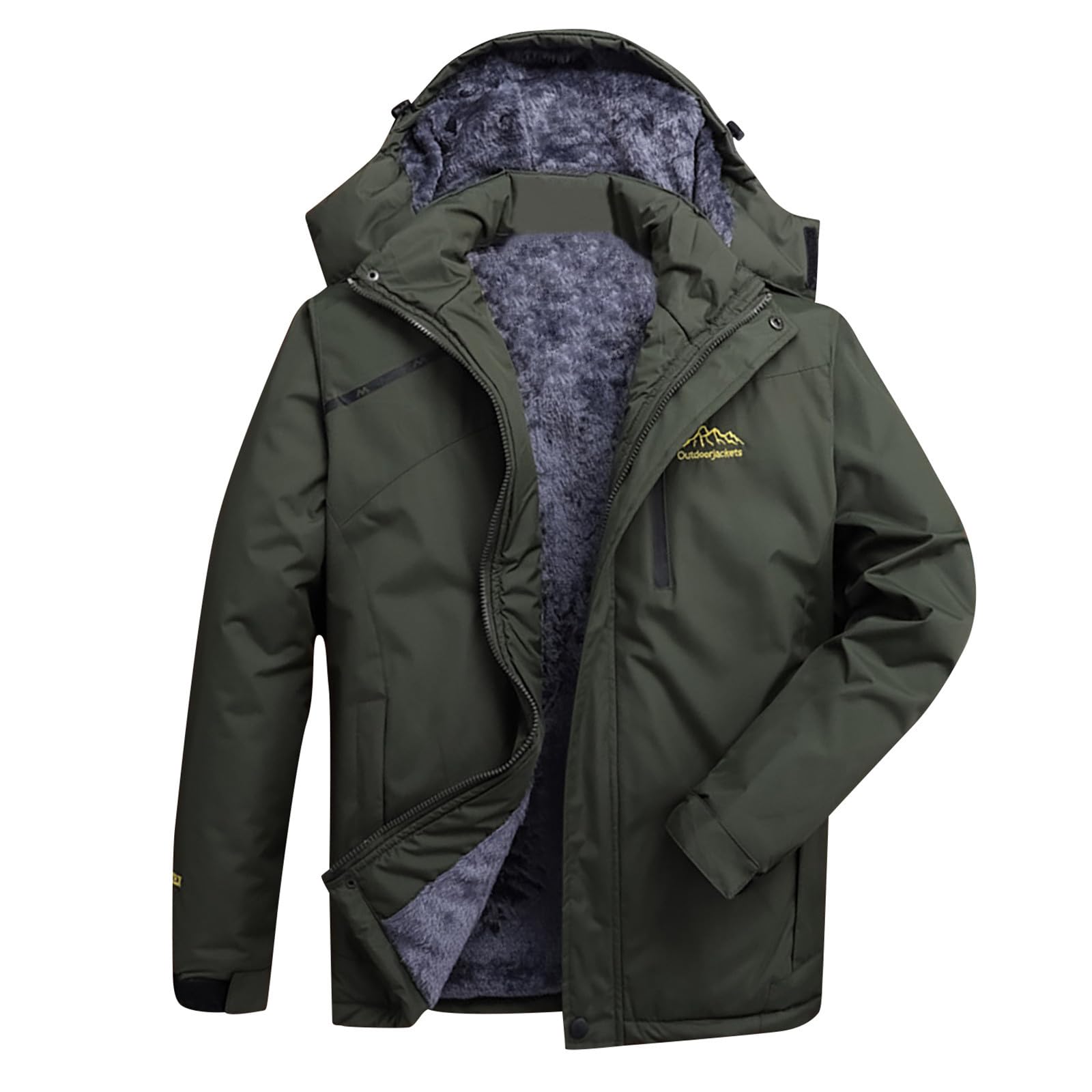 Giacca Impermea da Uomo, Giacchetto Estivo Uomo, Montagna Outdoor Waterproof Impermeabile Antivento Leggera Sahariana Trekking Softshell Giacche Giacca a Vento Arrampicata Abbigliamento da Trekking
