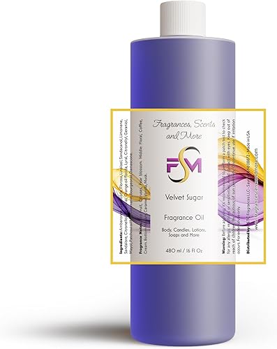 Miniatura 9 de Fragrances, Scents and More Velvet Sugar PerfumeAceite Corporal - Botella de plástico de 8 onzas líquidas (8.1 fl oz)