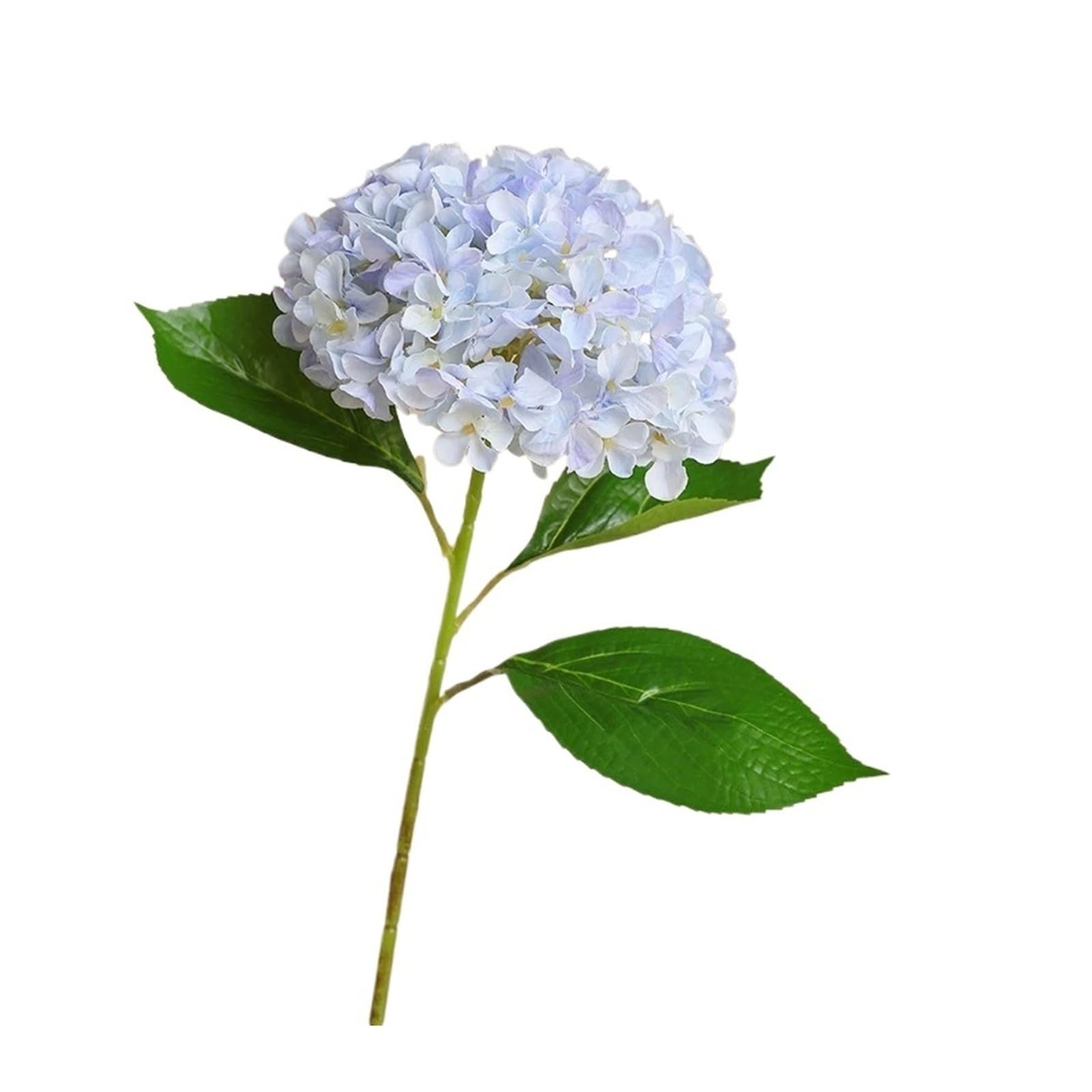 HamPaesk 2pcs Simulation Flowers Branch Plant Auditorium Decoration Fake Flower Artificial(Light blue)